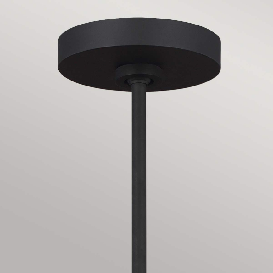 Feiss - LED Luster na tyči JAX 10xG9/3W/230V čierna/zlatá