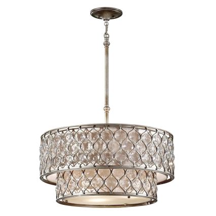 Feiss - Luster na tyči LUCIA 6xE27/60W/230V