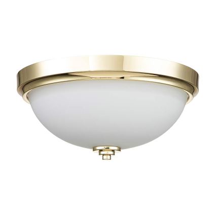 Feiss - Kúpeľňové stropné svietidlo MALIBU 2xE27/60W/230V IP44 zlaté
