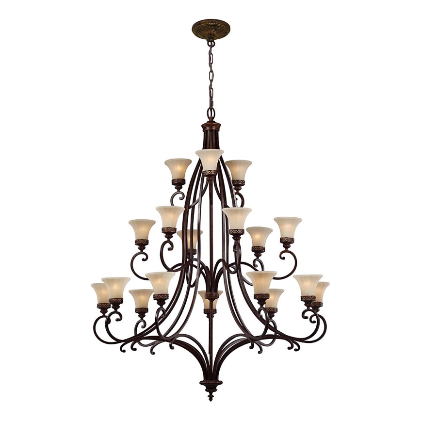 Feiss - Luster na reťazi DRAWING ROOM 18xE27/60W/230V