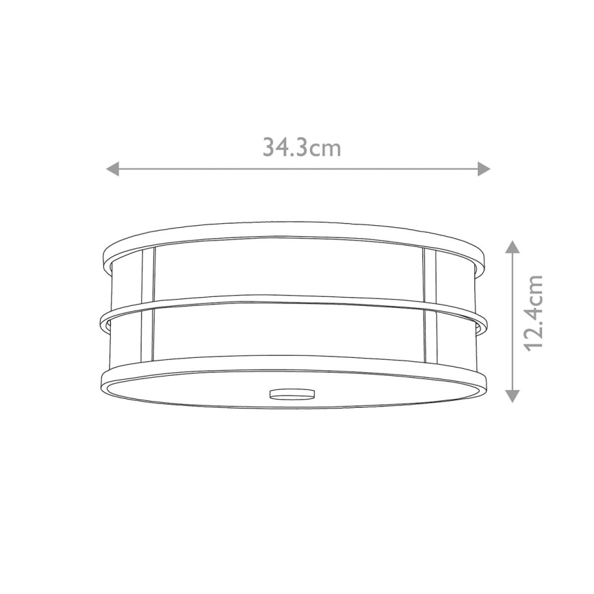 Feiss - Stropné svietidlo FUSION 3xE27/60W/230V