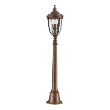 Feiss - Vonkajšia lampa ENGLISH BRIDLE 3xE14/60W/230V IP44