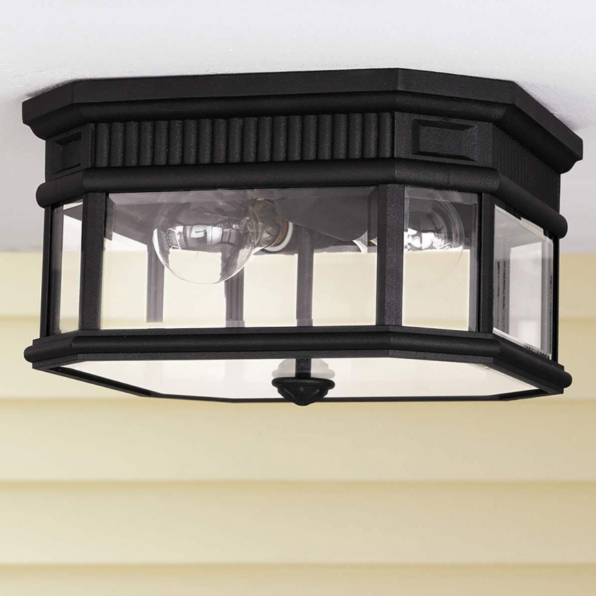Feiss - Vonkajšie stropné svietidlo COTSWOLD LANE 2xE27/60W/230V IP44