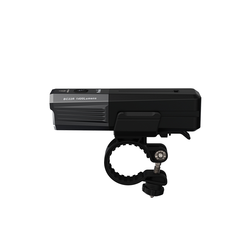 Fenix BC22R - stmievateľné LED nabíjateľné svietidlo na bicykel LED/USB 3400 mAh IP66 1400 lm 41 h čierna