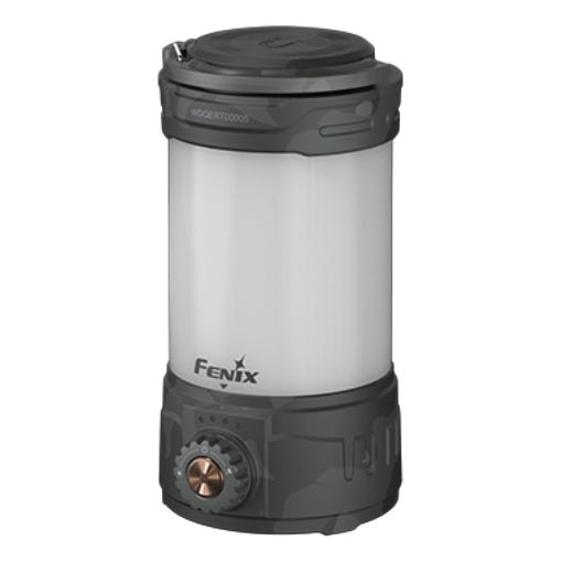 Fenix CL26RPROCAM - LED Stmievateľná prenosná nabíjacia lampa LED/USB IP66 650 lm 408 h 5000 mAh šedá