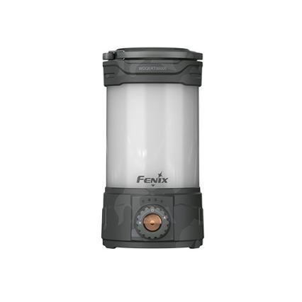 Fenix CL26RPROCAM - LED Stmievateľná prenosná nabíjacia lampa LED/USB IP66 650 lm 408 h 5000 mAh šedá