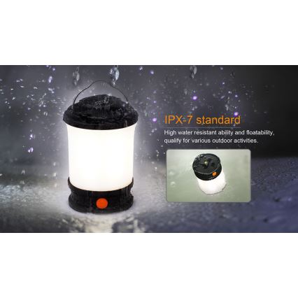Fenix CL30R - LED Prenosná nabíhacia lampa LED/USB/6xCR123A IPX7 650 lm 300 h 2600 mAh