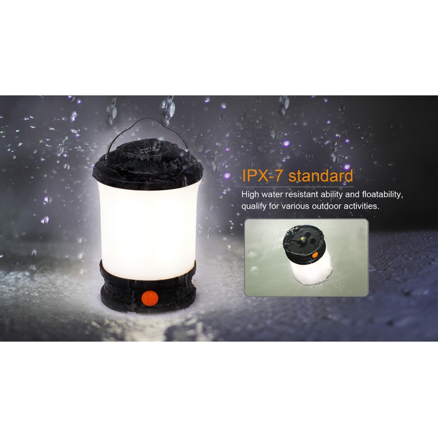 Fenix CL30R - LED Prenosná nabíhacia lampa LED/USB/6xCR123A IPX7 650 lm 300 h 2600 mAh