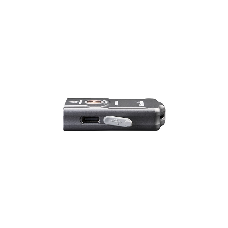Fenix E03RV20GREY - LED nabíjacia baterka LED/USB IP66 500 lm 30 h 400 mAh