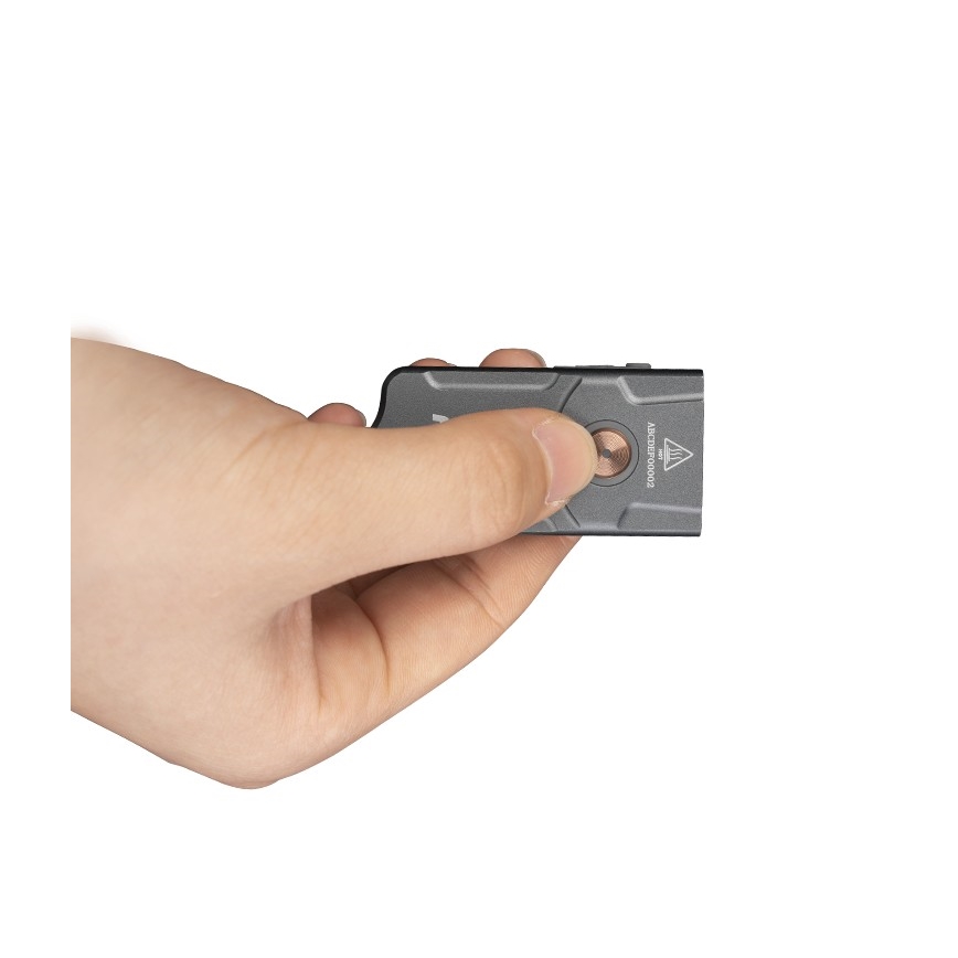 Fenix E03RV20GREY - LED nabíjacia baterka LED/USB IP66 500 lm 30 h 400 mAh