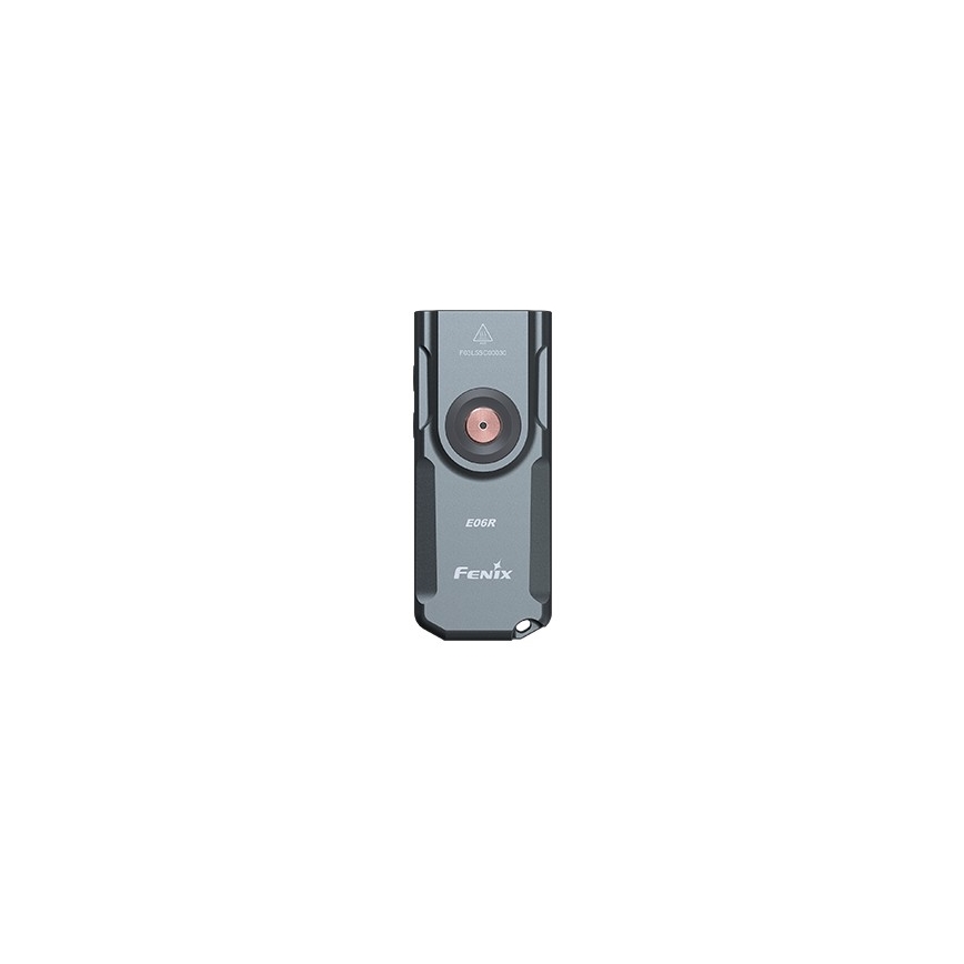 Fenix E06RGRY - LED Stmievateľná nabíjacia baterka UV LED/USB IP66 700 lm 60 h 750 mAh šedá