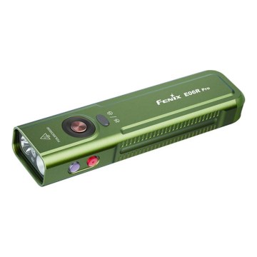 Fenix E06RPROEUOLI - LED stmievateľná nabíjateľná svietilka LED/USB 1650 mAh IP66 1600 lm 111 h zelená