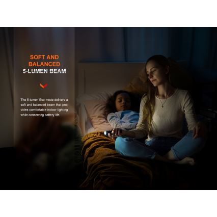 Fenix E28RV20 - LED Stmievateľná nabíjacia baterka LED/USB/2xCR123A IP68 1700 lm 260 h 3400 mAh