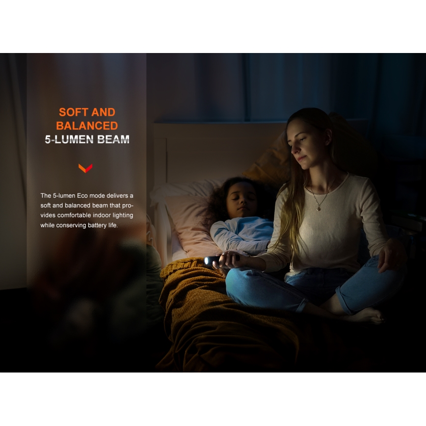 Fenix E28RV20 - LED Stmievateľná nabíjacia baterka LED/USB/2xCR123A IP68 1700 lm 260 h 3400 mAh