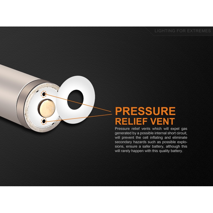 Fenix FERCR123ALIIONUP - 1 ks Nabíjateľná batéria USB/3,6 V 700 mAh