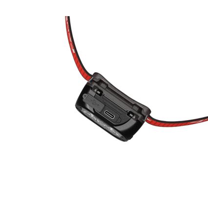Fenix HL18RTV20BLC - LED Stmievateľná nabíjacia čelovka LED/USB/3xAAA IP66 800 lm 160 h 1900 mAh čierna/oranžová