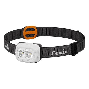 Fenix HL18RTV20WHT - LED Stmievateľná nabíjacia čelovka LED/USB IP66 800 lm 160 h biela/čierna