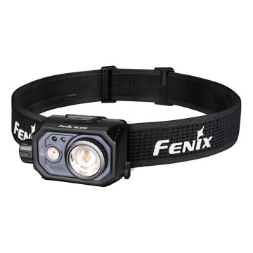 Fenix HL45R - LED Stmievateľná nabíjacia zaostrovacia čelovka LED/USB IP66 1000 lm 240 h čierna