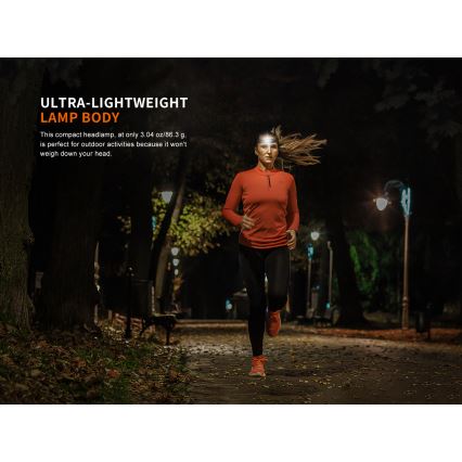 Fenix HM23V20 - LED Stmievateľná čelovka LED/1xAA IP68 300 lm 100 h