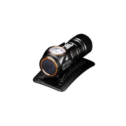 Fenix HM51RV30 - LED stmievateľná nabíjateľná čelovka LED/USB/1xCR123A 950 mAh IP68 860 lm 125 h oranžová