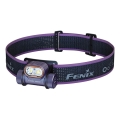 Fenix HM55RPRP - LED stmievateľná nabíjateľná čelovka LED/USB/1xCR123A 1600 mAh IP68 1200 lm 141,2 h fialová/čierna