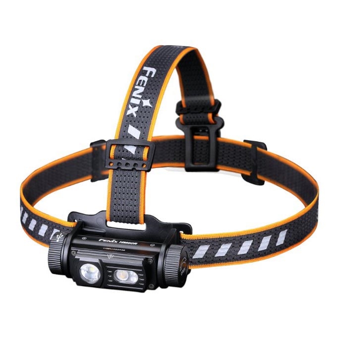 Fenix HM60R - LED Stmievateľná nabíjacia čelovka 4xLED/USB/2xCR123A IP68 1300 lm 300 h 3400 mAh