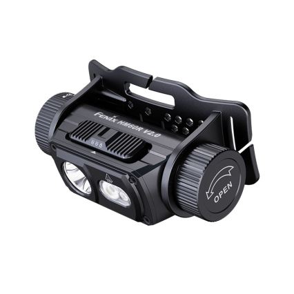 Fenix HM60RV20 - stmievateľná LED nabíjacia čelovka LED/USB 4000 mAh IP68 1600 lm 292 h oranžová
