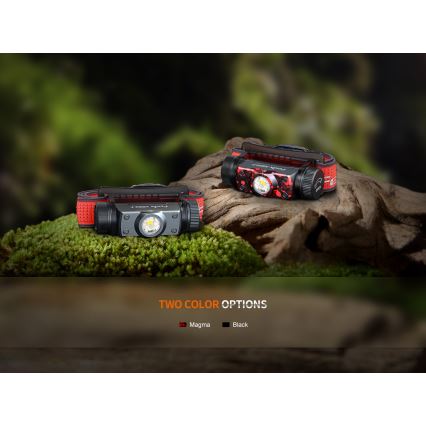Fenix HM62TMGM - LED Stmievateľná nabíjacia čelovka LED/USB IP68 1200 lm 280 h 3400 mAh