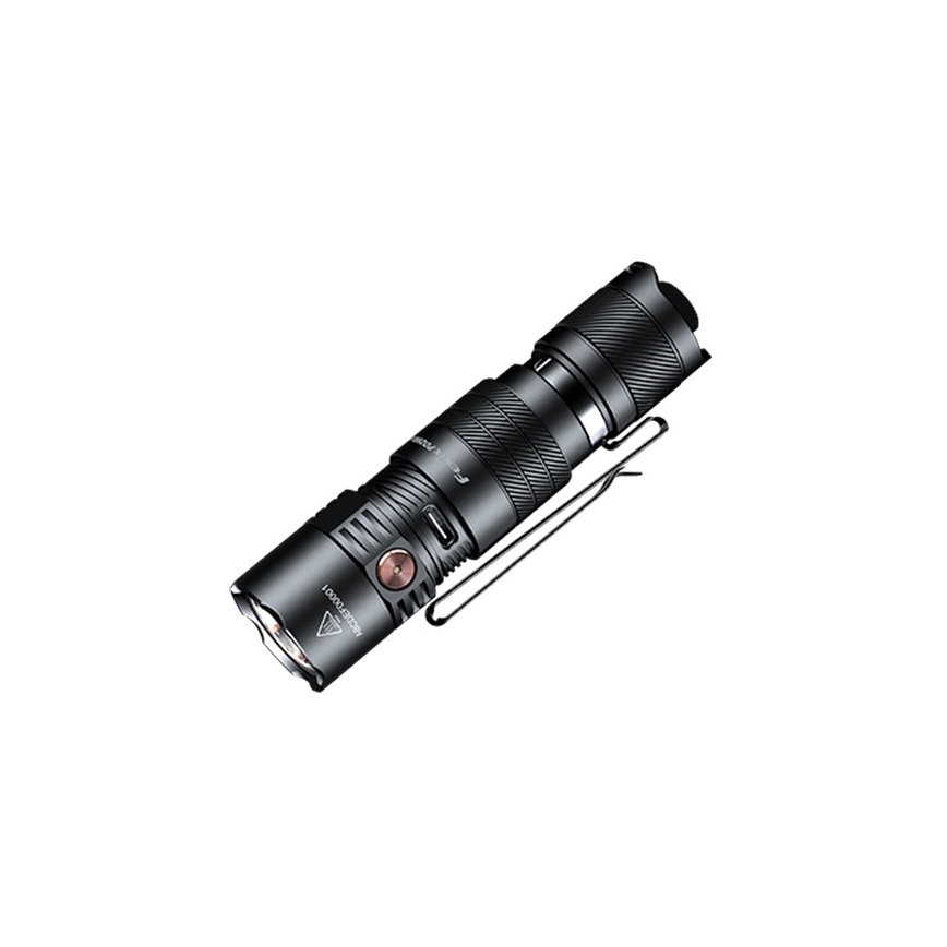 Fenix PD26RACE - Stmievateľná dobíjateľná LED baterka LED/USB 1600 mAh IP68 1300 lm 556 h čierna