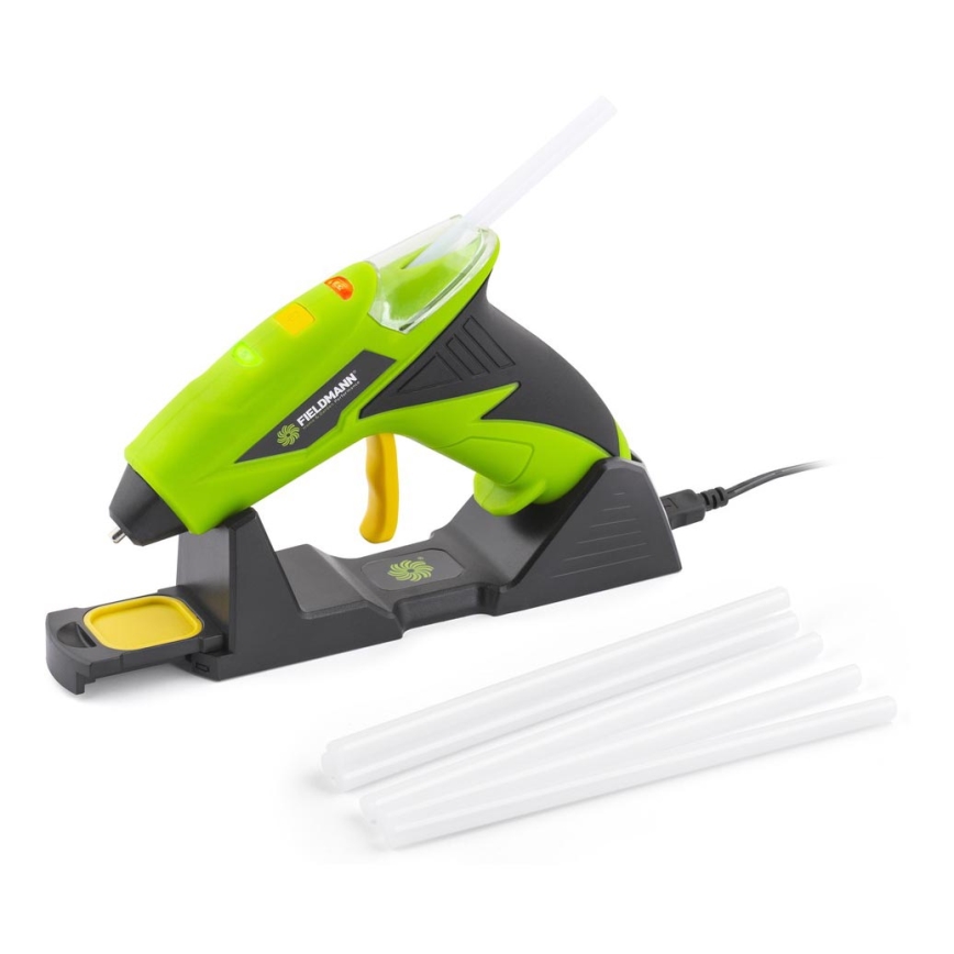 Fieldmann - AKU Tavná pištoľ 4V 1500 mAh zelená
