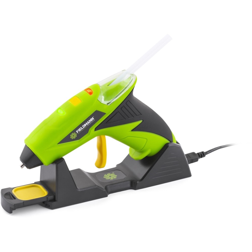 Fieldmann - AKU Tavná pištoľ 4V 1500 mAh zelená