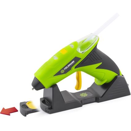 Fieldmann - AKU Tavná pištoľ 4V 1500 mAh zelená