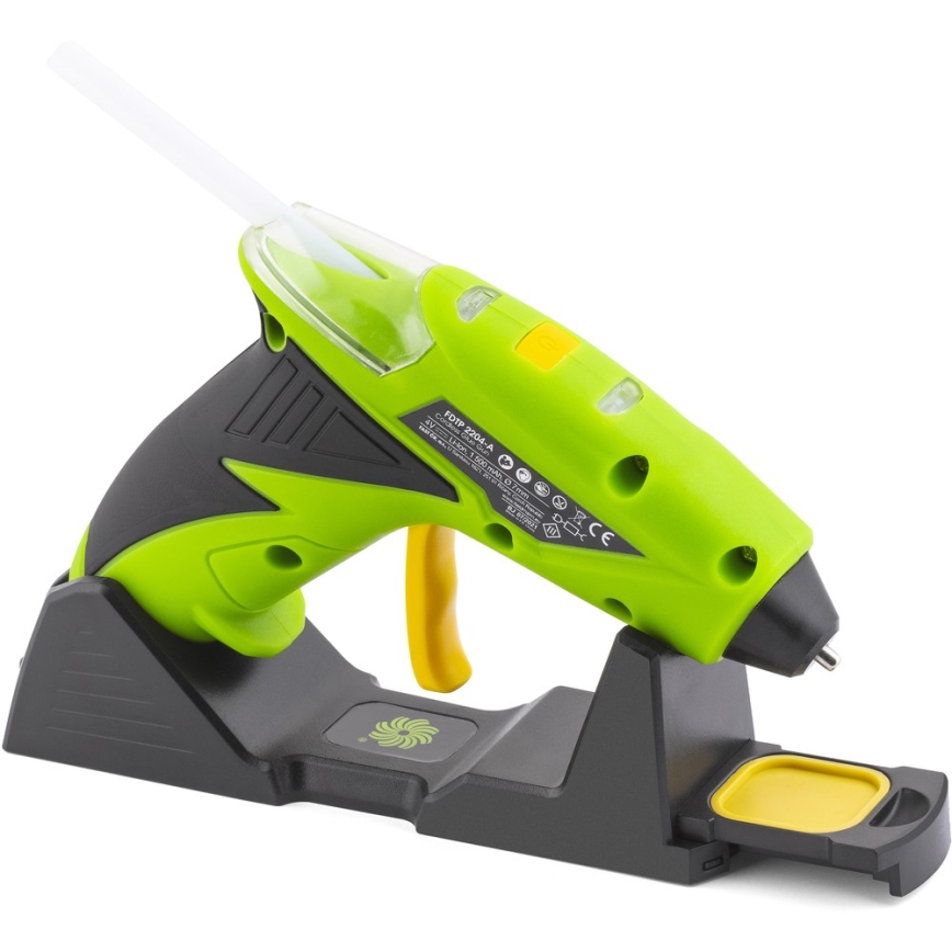 Fieldmann - AKU Tavná pištoľ 4V 1500 mAh zelená