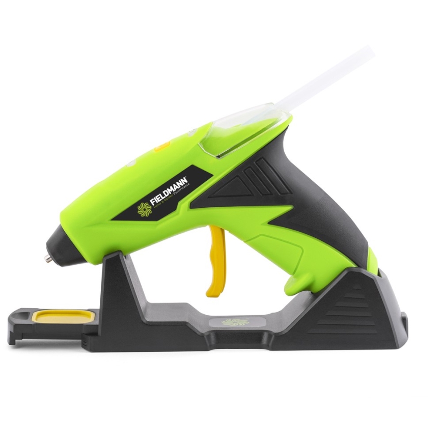 Fieldmann - AKU Tavná pištoľ 4V 1500 mAh zelená