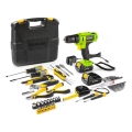 Fieldmann - AKU vŕtačka s príslušenstvom 12 V 1300 mAh