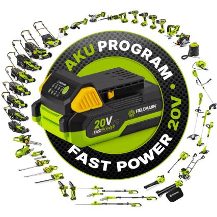 Fieldmann - Akumulátorový záhradný kultivátor 20 V
