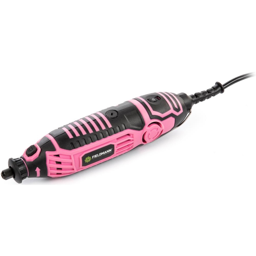 Fieldmann - Modelárska brúska 170W/230V ružová
