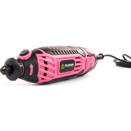 Fieldmann - Modelárska brúska 170W/230V ružová