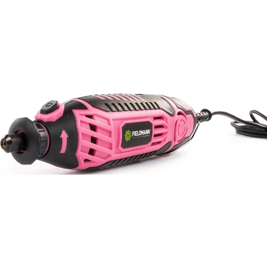 Fieldmann - Modelárska brúska 170W/230V ružová