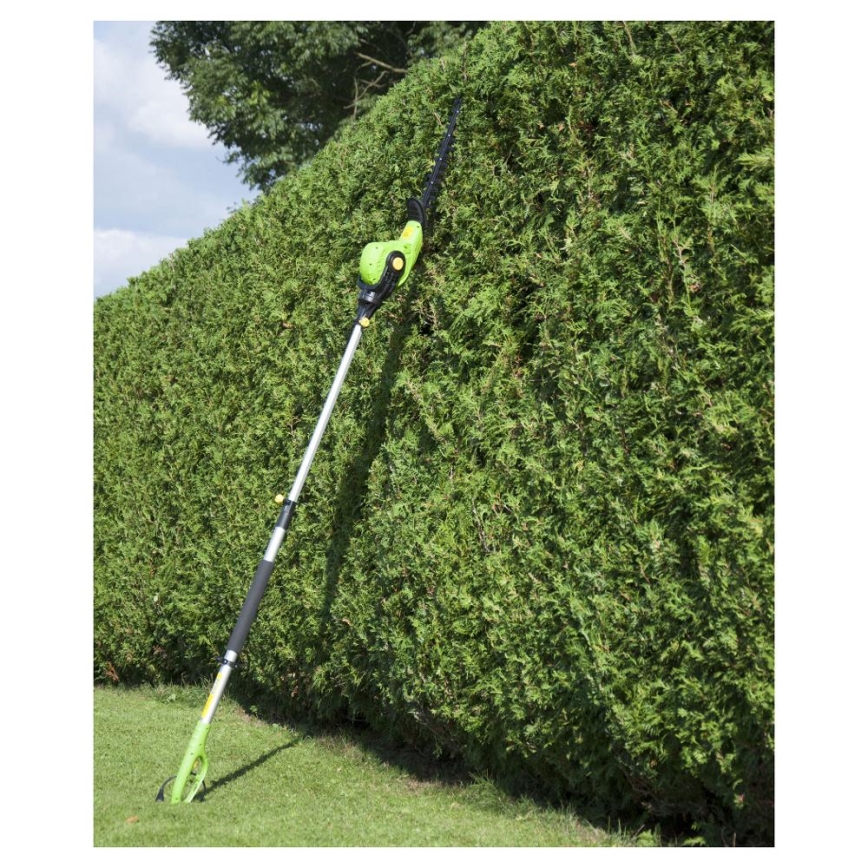 Fieldmann - Teleskopické nožnice na živý plot 450W/230V