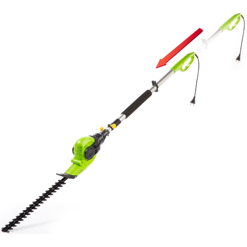Fieldmann - Teleskopické nožnice na živý plot 450W/230V