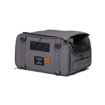 Fikago - Cestovný nosič pre psy a mačky TRUFFLE Grey