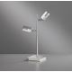 Fischer & Honsel 50070 - LED Stmievateľná stolná lampa BORDER 2xLED/5W/230V