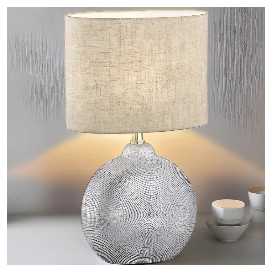 Fischer & Honsel 50469 - Stolná lampa FORO 1xE14/40W/230V