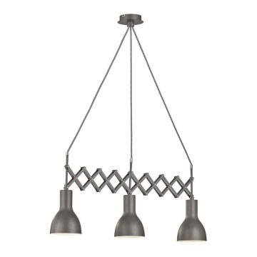 Fischer & Honsel 60273 - Luster na lanku PULL 3xE27/40W/230V Fischer & Honsel 60273 - Luster na lanku PULL 3xE27/40W/230V