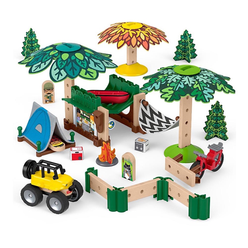 Fisher-Price - Detská stavebnica Wonder Makers Camping