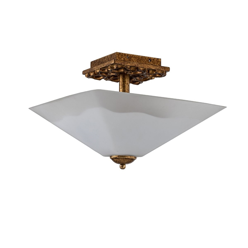 Flambeau STAR-F-S-DG - Stropné svietidlo STAR 2xE27/40W/230V medené
