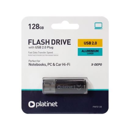 Flash Disk USB 128GB čierna