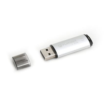 Flash Disk USB 64GB strieborná