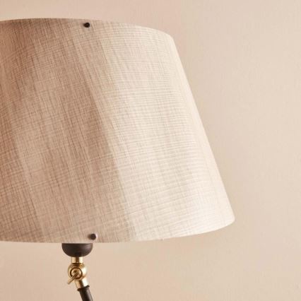 Flexibilná stojacia lampa AYD 1xE27/40W/230V čierna/béžová